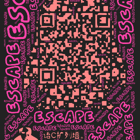 Word2art wallpaper-Escape