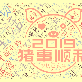 Word2art wallpaper-生活 感恩 一切 重新开始
