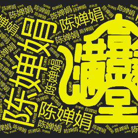 Word2art wallpaper-陈婵娟