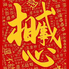 Word2art wallpaper-还不结婚 鲁迈理略略略 怎么胖了