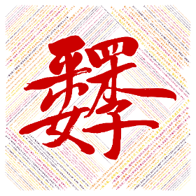 一帆風順;二龍騰飛;三陽開泰;四季發財;五福臨門;六六大順;七星高照;八方來財;九運當頭;十全十美-word2art poster