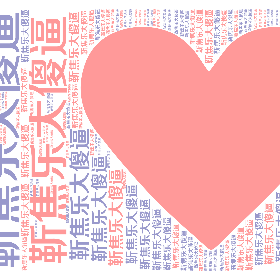靳焦乐大傻逼-wordart poster