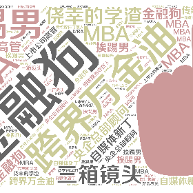 跨界万金油 金融狗 挨踢男 MBA 侥幸的学渣 三箱镜头 上市公司高管 央企总部顾问 传统媒体守夜人 自媒体新丁 新晋农民-wordart poster