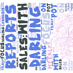 Pot Darling Tilray Reports With Focus on Sales: Cannabis Weekly-wordart poster