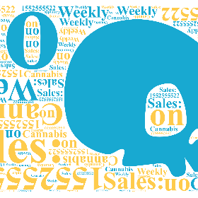1552555522 on Sales: Cannabis Weekly-wordart poster